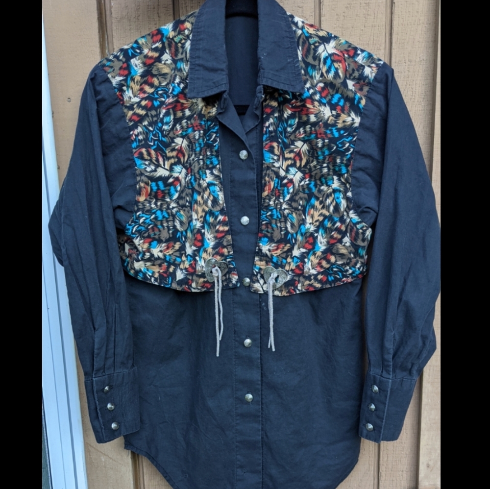 Vintage Western Button Up